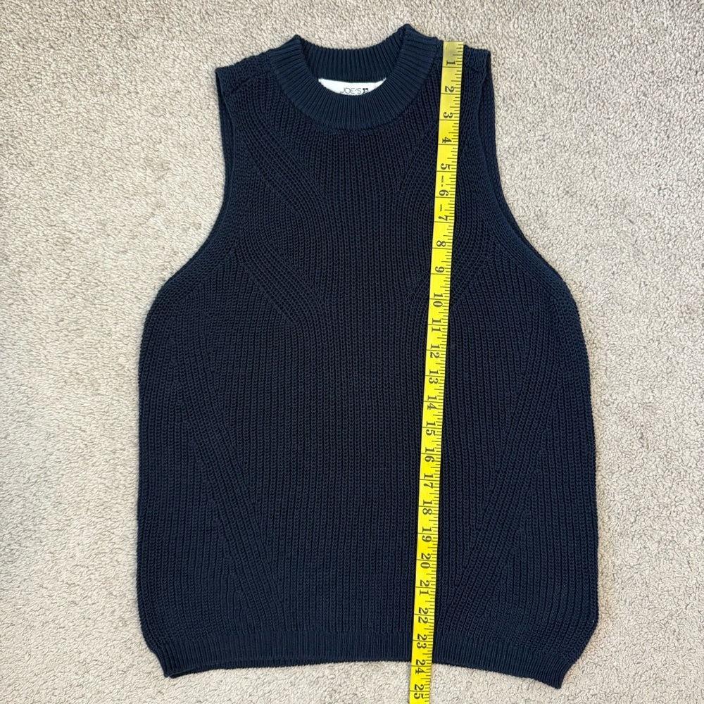 Joe’s Jeans The Teddie Sweater Tank Top Navy‎ Blue XS - Picture 8 of 8